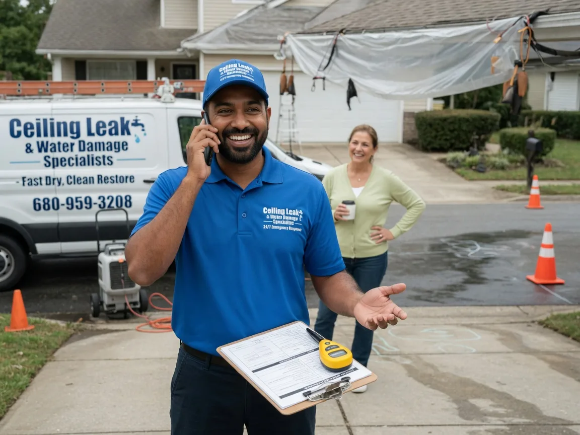 Ceiling Leak Cleanup Glenolden, PA FAQs